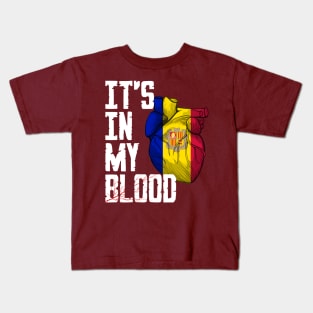 Andorra it's in my Blood Kids T-Shirt